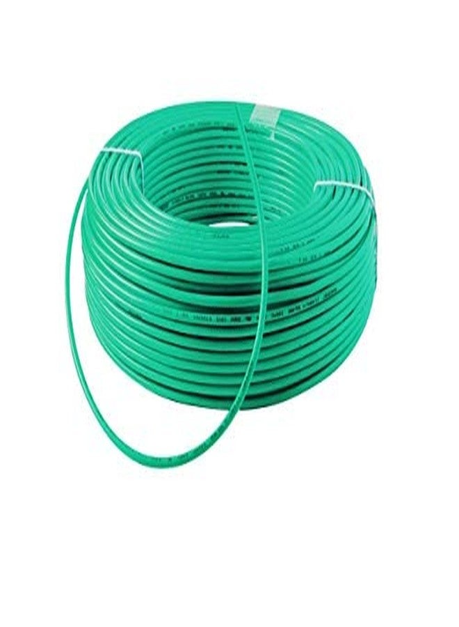 سالزير سلك بناء سالزر المقاوم للهب 1.5 مم مربع - نحاس نقي بنسبة 99.997%، عزل PVC بجهد 1100 فولت، معتمد من ISI - لفة بطول 90 متر (أخضر) - Image 2